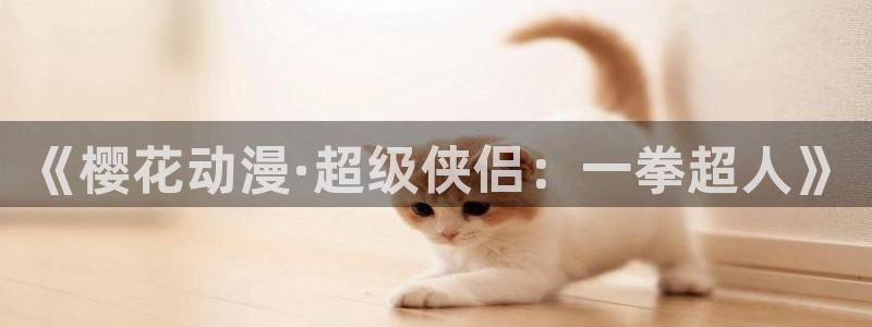 新新漫画omofun：《樱花动漫·超级侠侣：一拳超人》