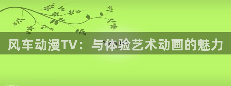 age专注动漫的门户网站：风车动漫TV：与体验艺术动画的魅力